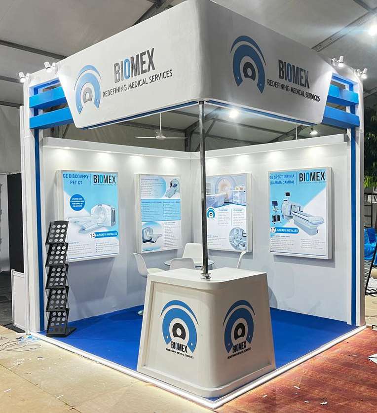 Biomex exhibition stall