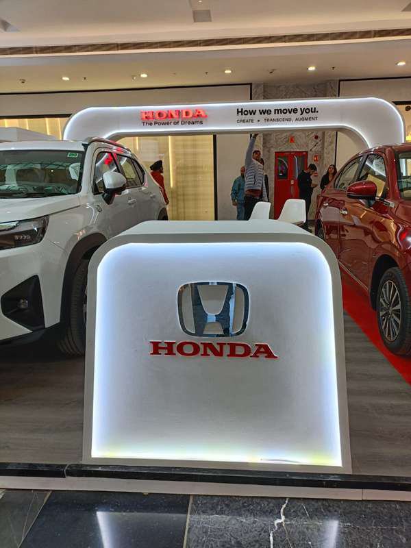 Honda vehicle showcase